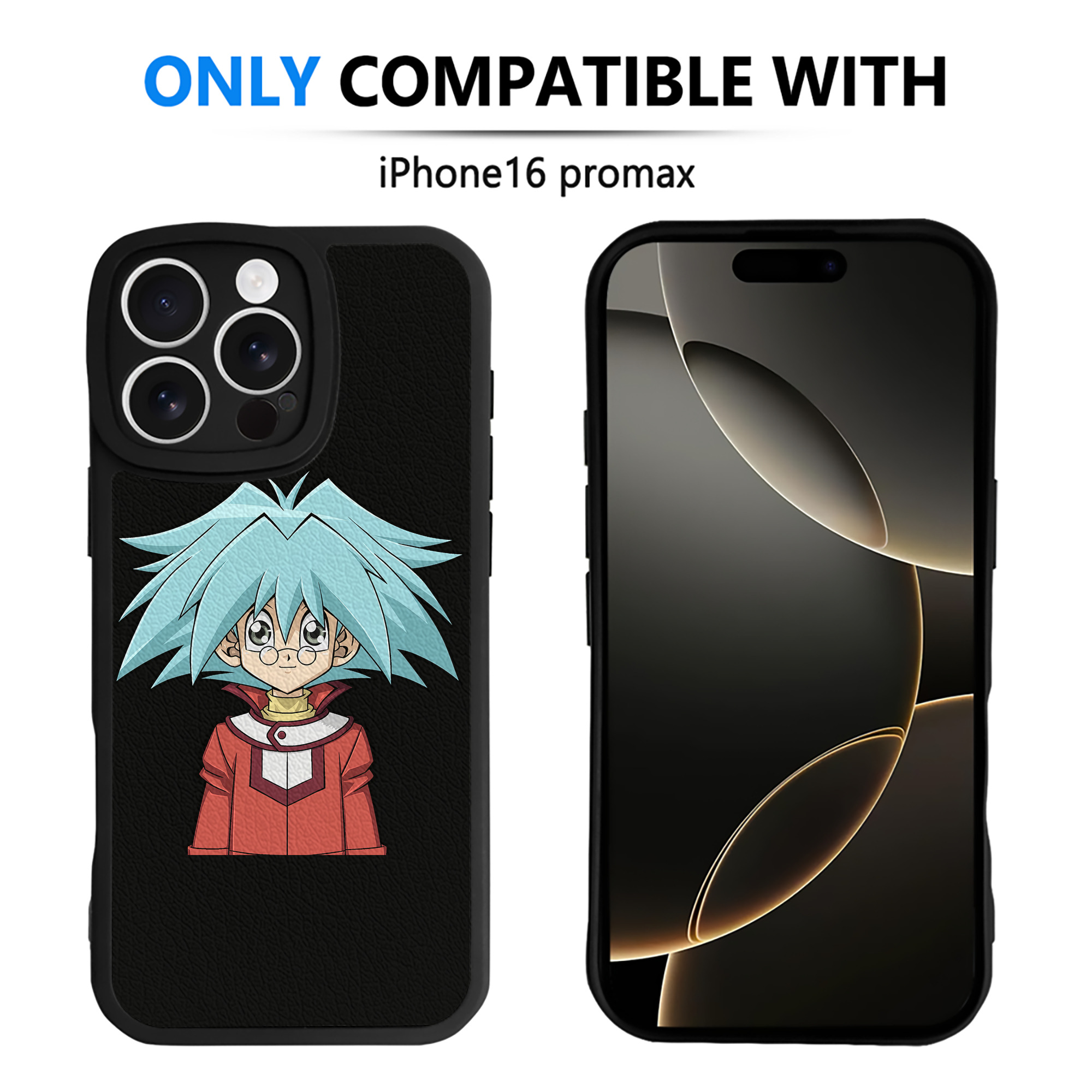 遊☆戯☆王 Yu-Gi-Oh! 【iPhone 16シリーズ対応】シリコンスマホケース（レザー調） 材質：シリコン